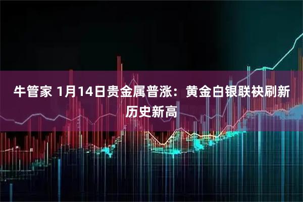 牛管家 1月14日贵金属普涨：黄金白银联袂刷新历史新高